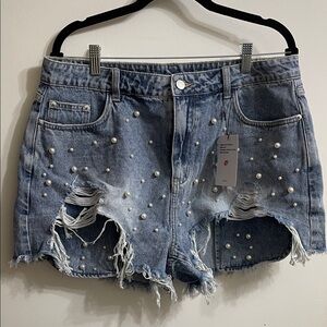 Micas jean shorts